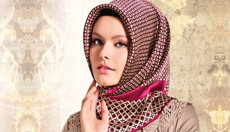بستن روسری لبنانی