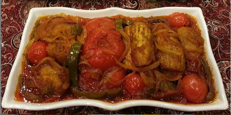 خوراک کدو بادمجان