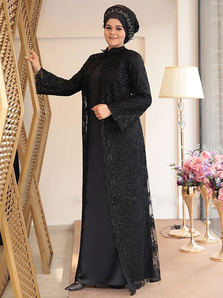 مانتو گیپوری مناسب افراد چاق