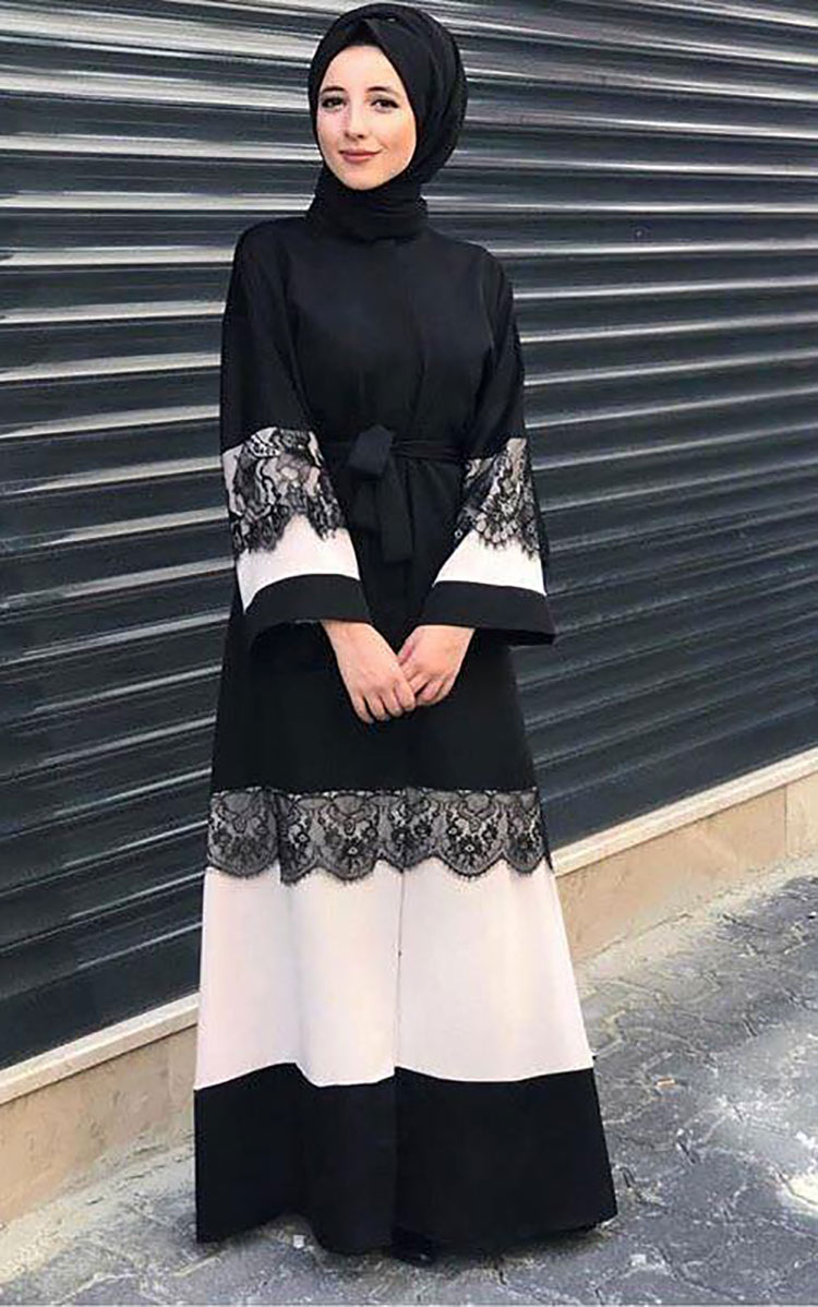 مانتو مجلسی کار شده دانتل