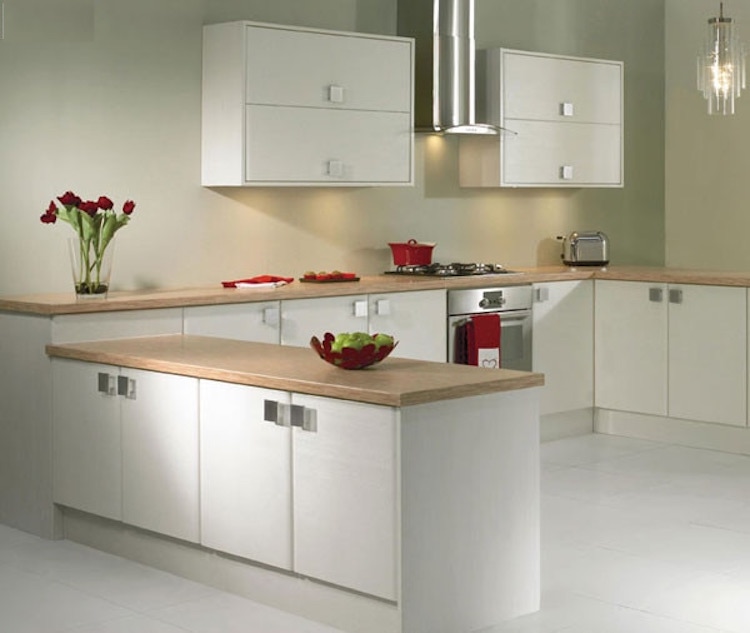 کابینت مدرن سفید
