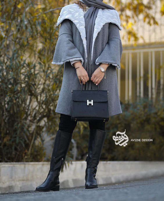 مدل مانتو مجلسی پاییزی کوتاه