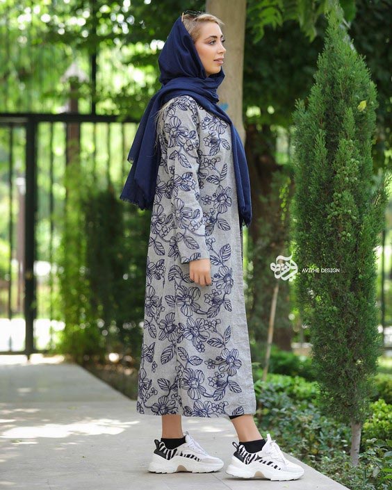 مانتو مجلسی دخترانه گلدار