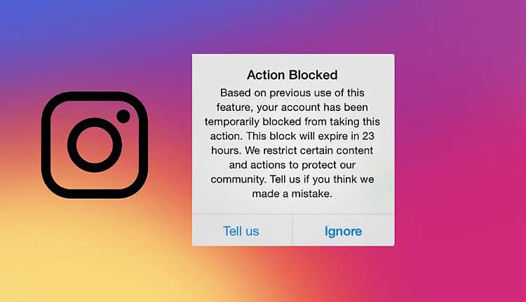 بلاک اینستاگرام