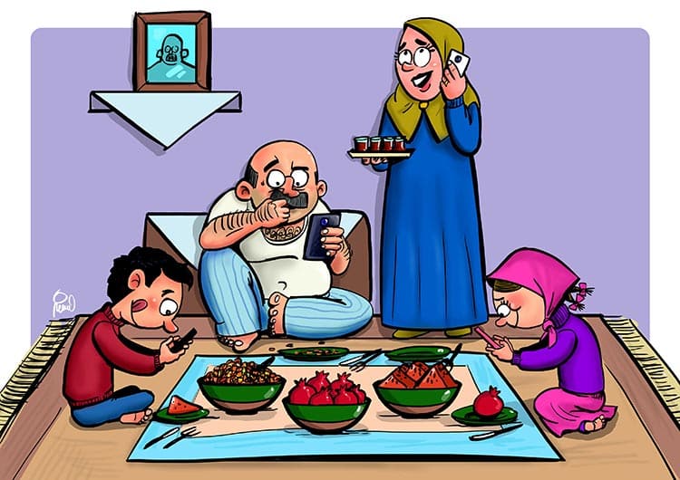 شعر طنز شب یلدا