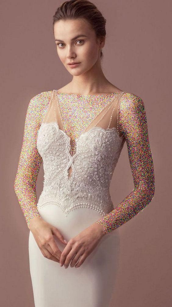 مدل لباس عروس ماکسی شیک