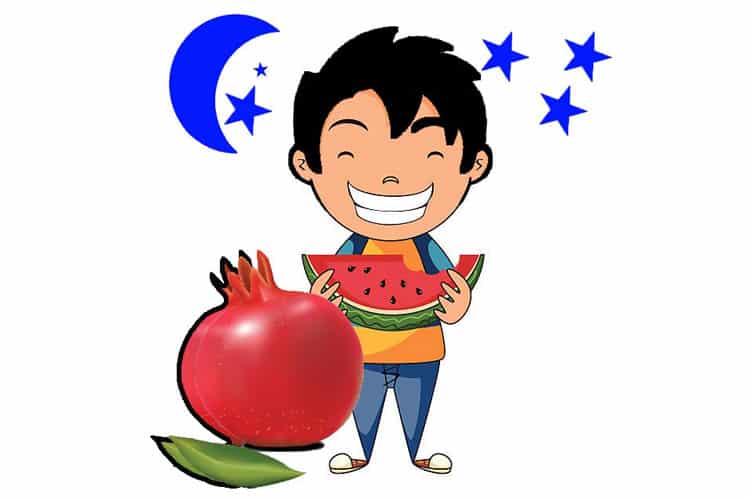 متن شعر شب یلدای کودکانه