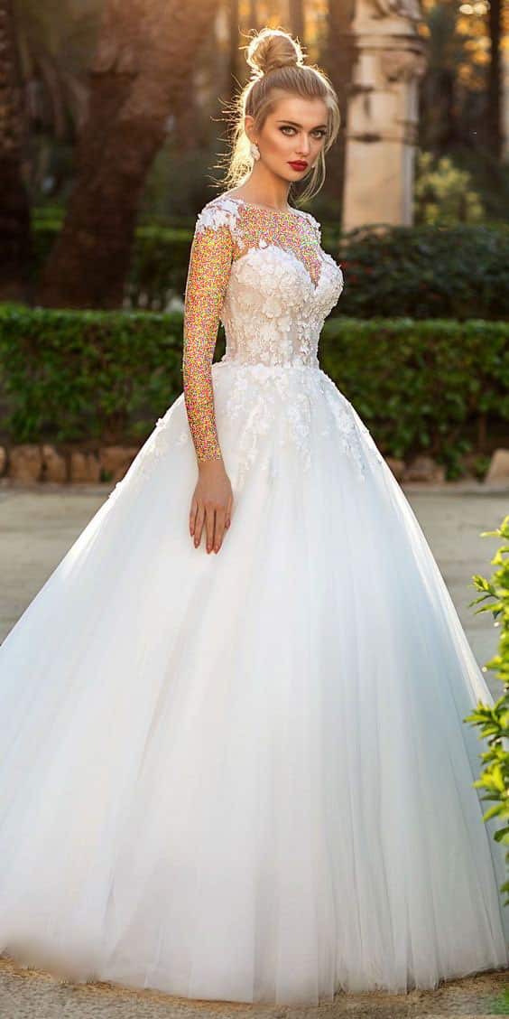 مدل لباس عروس ایرانی پرنسسی