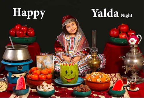 عکس شب یلدا انگلیسی