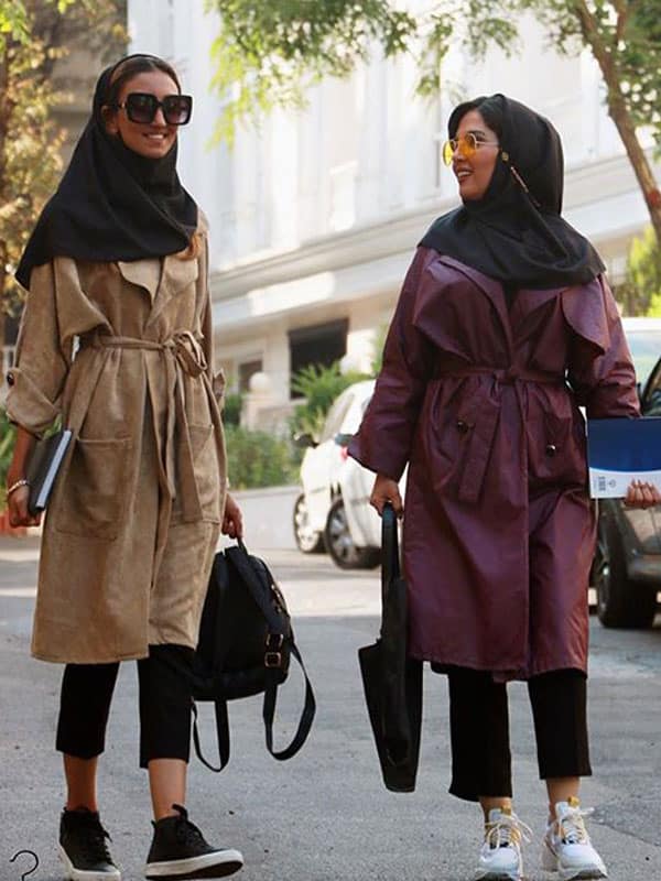مدل مانتو دانشجویی شیک و مدرن