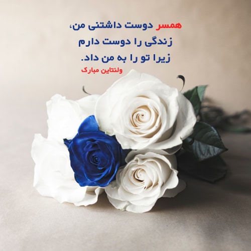 عکس پروفایل ولنتاین مبارک همسرم