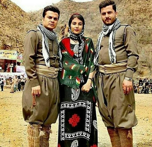 مدل لباس کردی مردانه حزبی