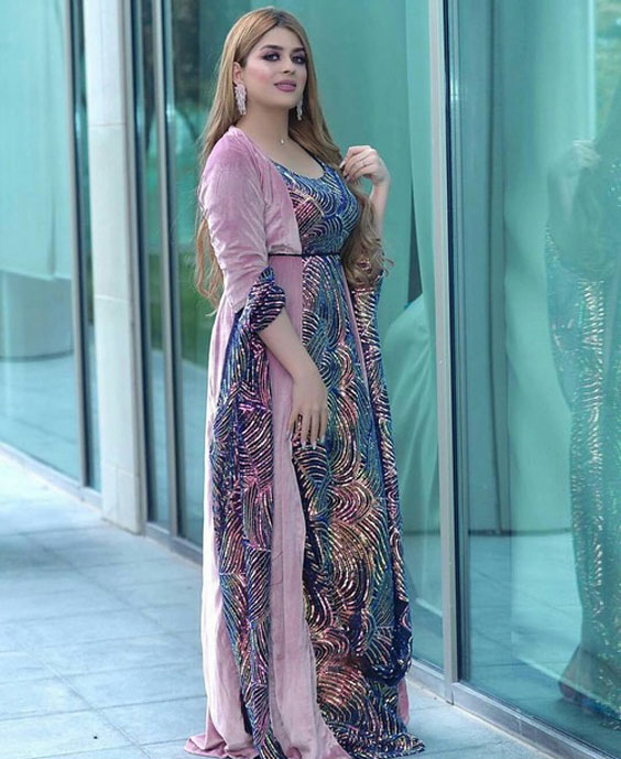 مدل لباس کردی زنانه مجلسی سنندجی