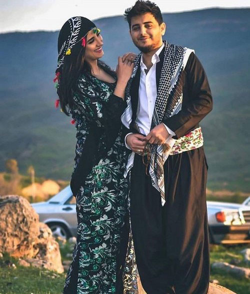 مدل لباس کردی مردانه سنندجی