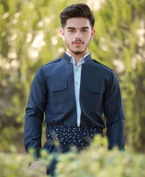 مدل لباس کردی مردانه مهابادی