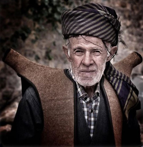 مدل لباس کردی مردانه هوراماناتی، نچیروانی
