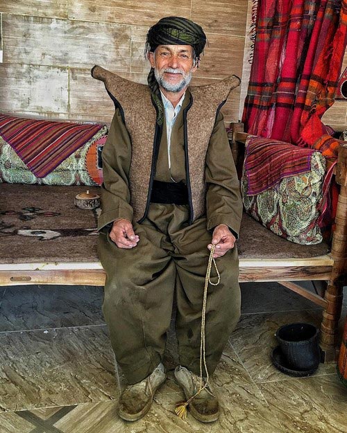 مدل لباس کردی مردانه نچیروانی