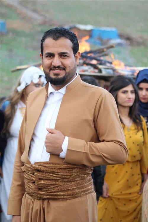 مدل لباس کردی مردانه سنندجی