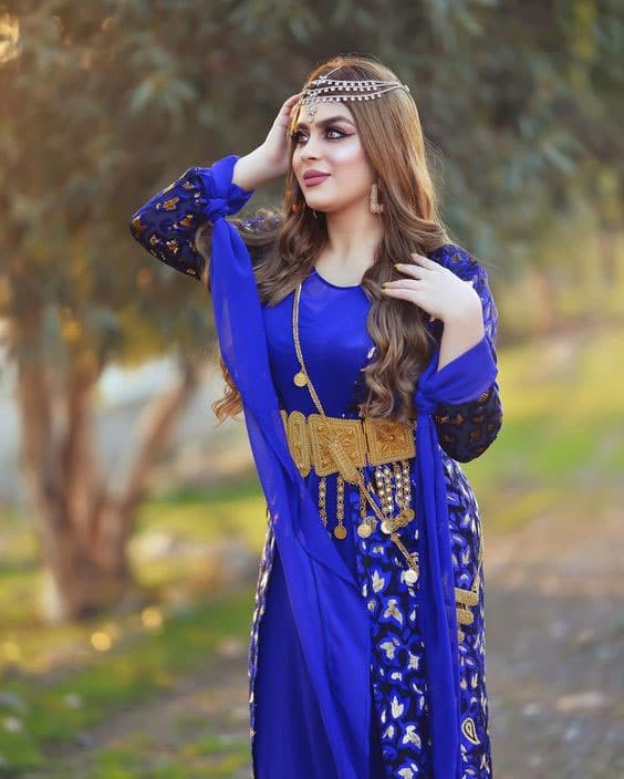 مدل لباس کردی سنندجی