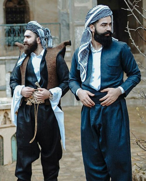 مدل لباس کردی مردانه نچیروانی