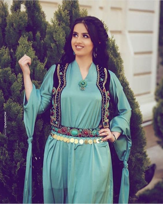 مدل لباس کردی زنانه جوانرودی