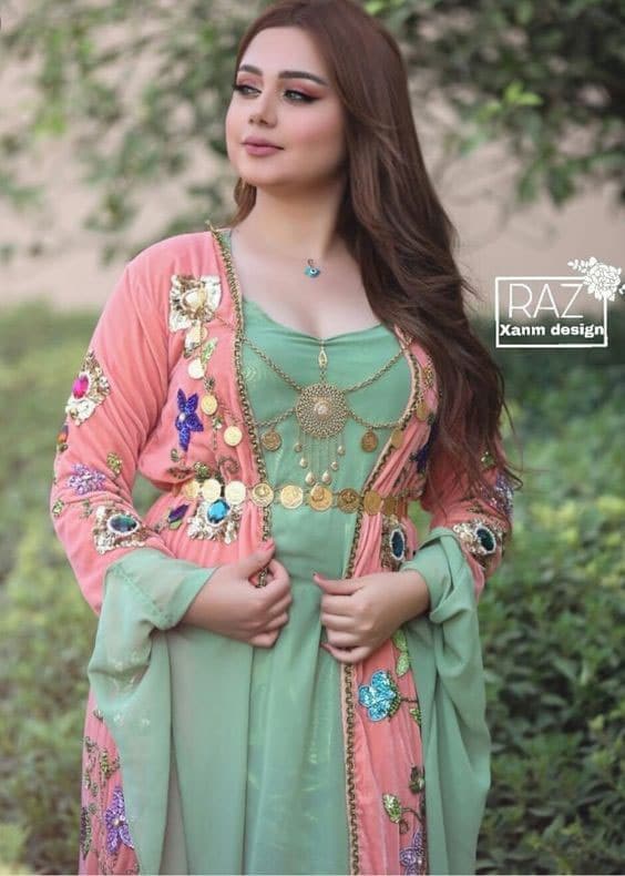 مدل لباس کردی زنانه سوارنی