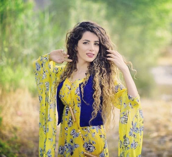 مدل لباس کردی زنانه جوانرودی