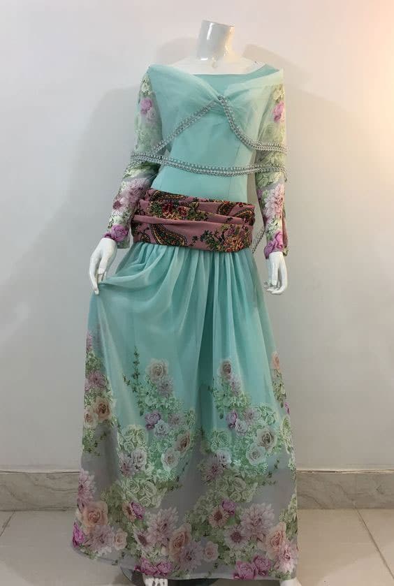 مدل لباس کردی زنانه سقزی