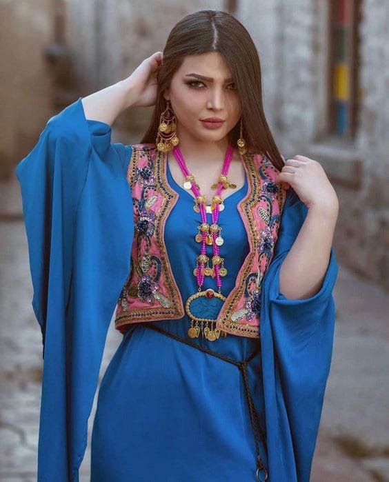 مدل لباس کردی زنانه جوانرودی