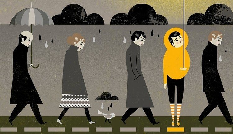تفاوت غم و اندوه با افسردگی