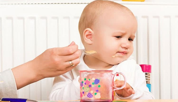 بی اشتهایی نوزاد پنج ماه و سه ماهه
