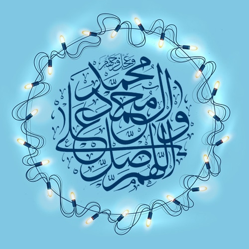 عکس جدید برای پروفایل جشن نیمه شعبان