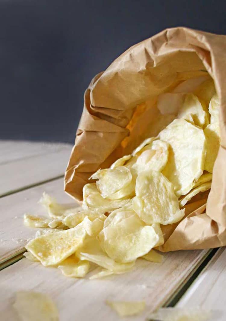 نگهداری چیپس خانگی