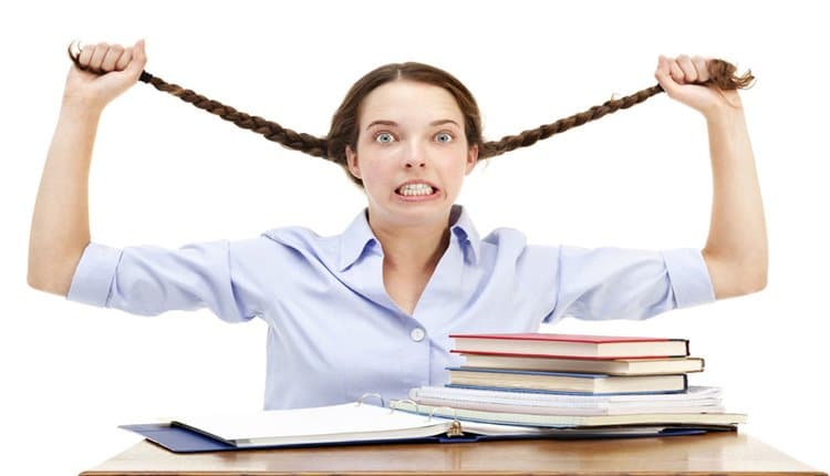 استرس امتحان