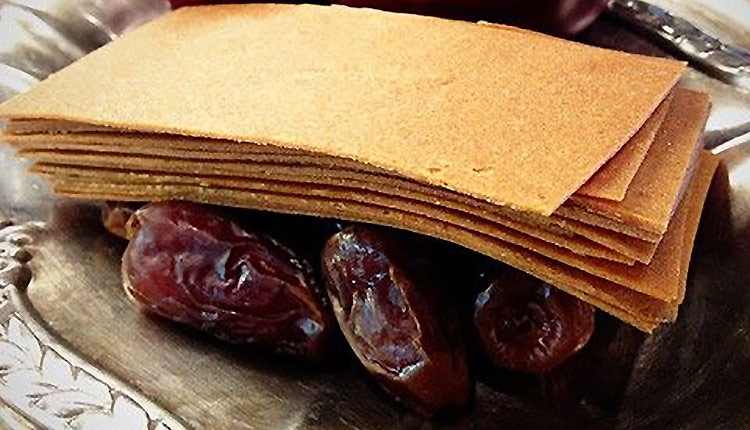 طرز تهیه لواشک خرمای خانگی