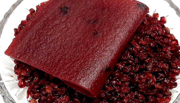 طرز تهیه لواشک زرشک خوشمزه و ترش