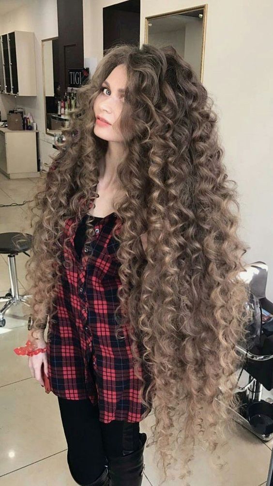 مدل موی فر بلند و وز