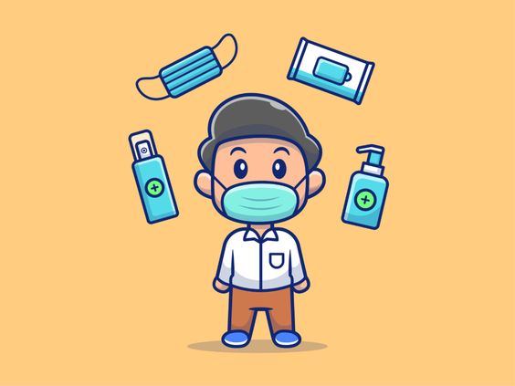 آموزش نقاشی ویروس کرونا