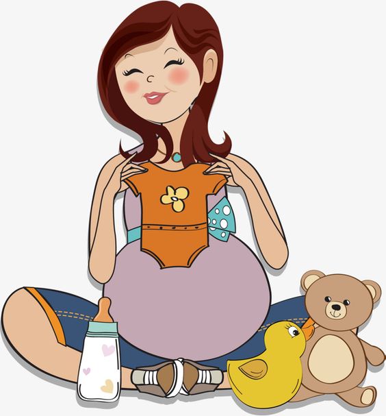 عکس پروفایل بارداری و حاملگی کارتونی