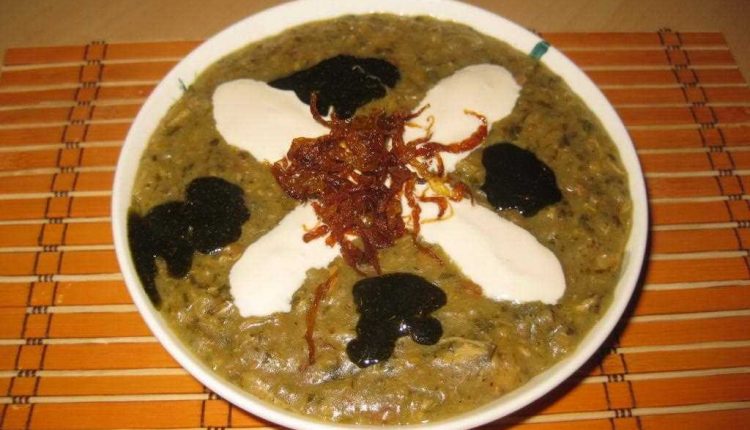 طرز تهیه آش شله قلمکار نذری کشدار