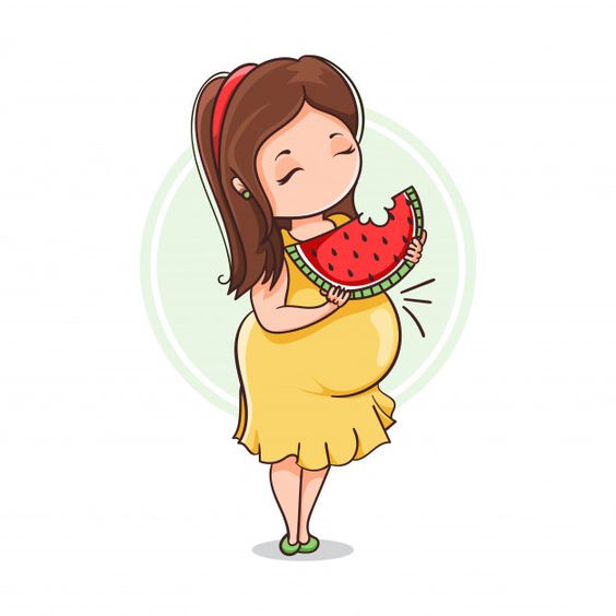 عکس پروفایل بارداری و حاملگی با مزه کارتونی