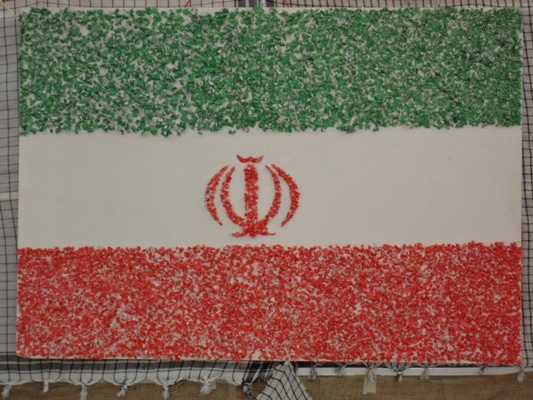 کاردستی ساخت پرچم ایران