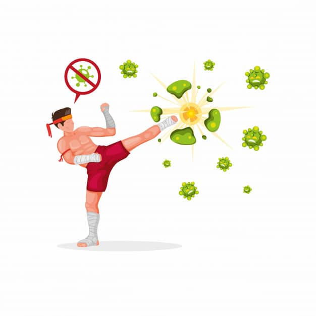 عکس پروفایل کرونایی کارتونی مفهومی