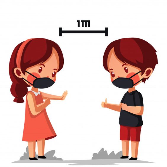 عکس پروفایل کرونایی و فاصله اجتماعی
