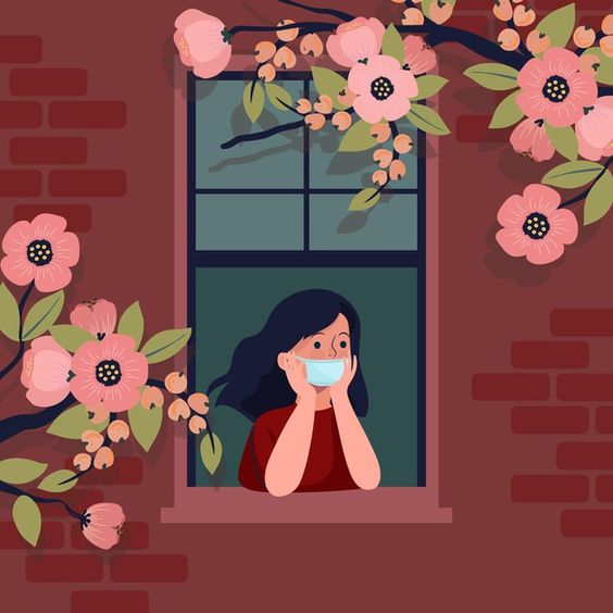 عکس پروفایل کرونایی دخترانه ناز