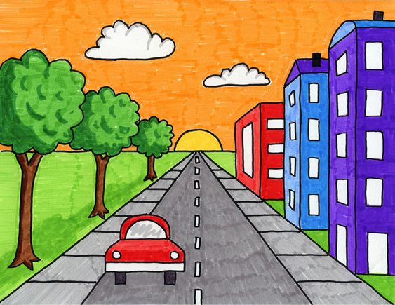 نقاشی هوای پاک کلاس دوم