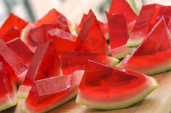 ژله هندوانه برای شب یلدا