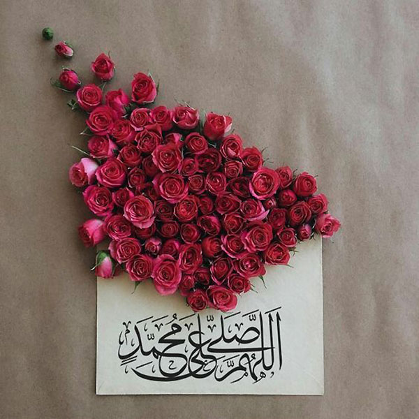 عکس نوشته میلاد پیامبر