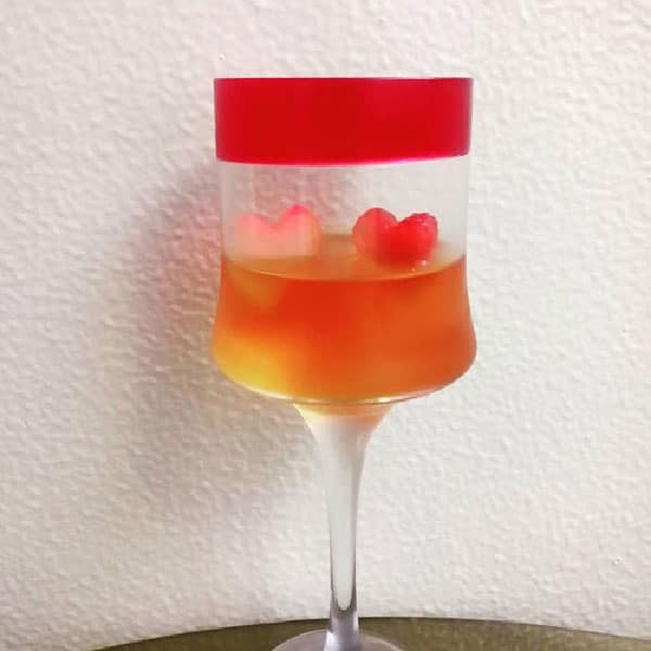 ژله میان تهی با قلب مجلسی
