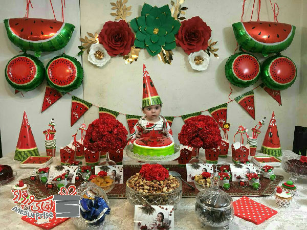 تم هندوانه شب چله کودکانه